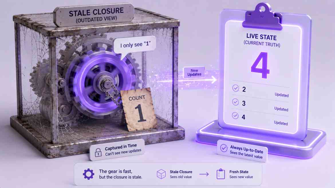 Escaping the Trap: Fixing Stale Closures in React Hooks